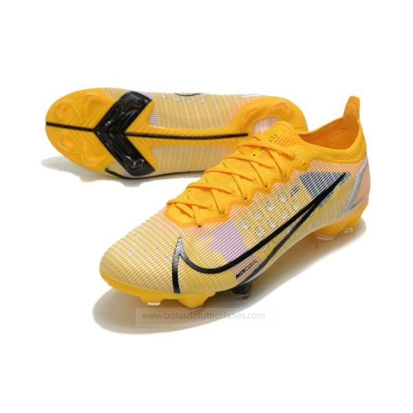 Nike Mercurial Vapor XIV Elite FG Amarillo Negro